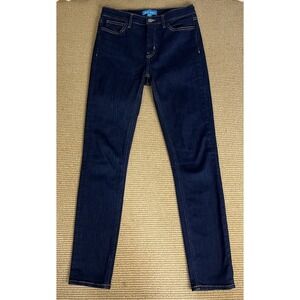 Women'S M.i.h Jeans Bridge High Rise Blue Skinny‎ Size 28 Denim Pants